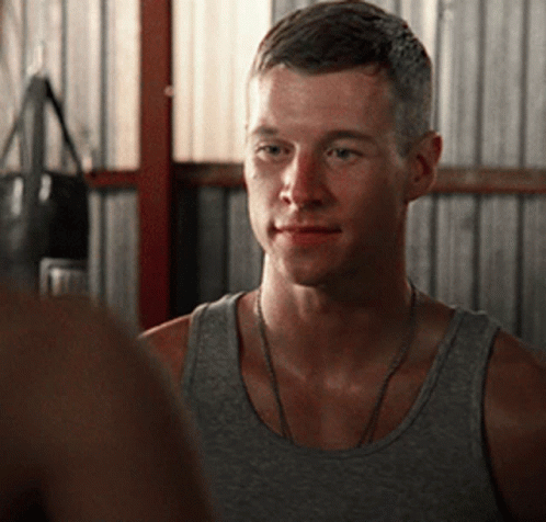 Man in Tank Top Looking