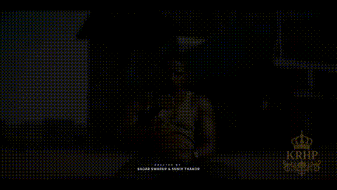 Man in Tank Top Singing Into Microphone