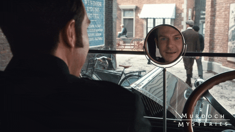 Man In The Mirror Constable George Crabtree GIF