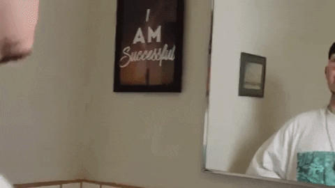 Man In The Mirror Lil Renzo GIF