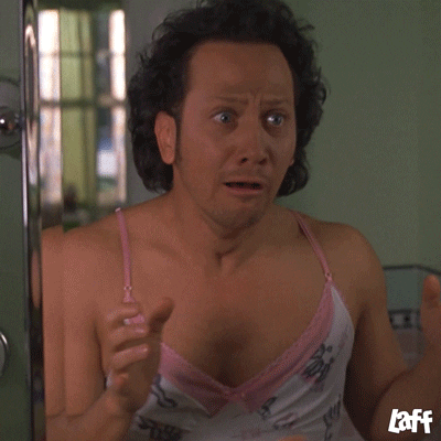 Man In The Mirror Rob Schneider Hot Chick GIF