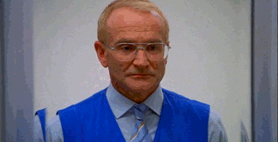 Man In The Mirror Robin Williams GIF