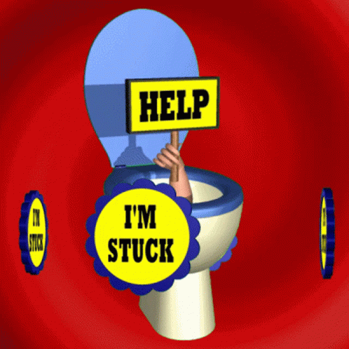 Man In Tie On Toilet Saying I Am Home On The Toilet Lol GIF
