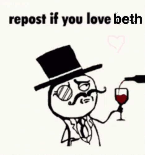 Man In Top Hat And Mustache Holding Wine GIF