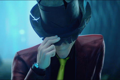Man In Top Hat And Watch GIF