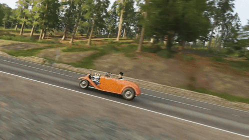 Man In Top Hat Driving Car GIF