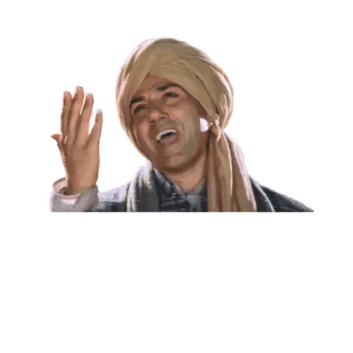 Man in Turban Arre Kya Baat Karte Ho