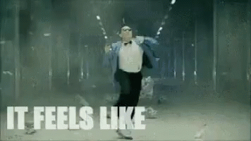 Man in Tuxedo and Bow Tie Dancing in Dark Room It Feels Like