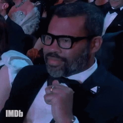 Man in Tuxedo and Glasses with IMDb