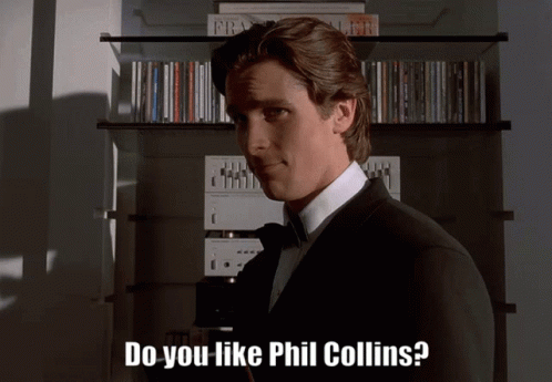 Man In Tuxedo Asking Do You Like Phil Collins GIF