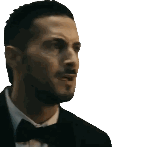 Man in Tuxedo Looking Left