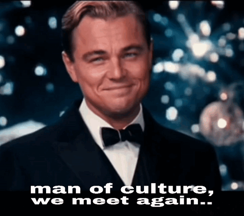 Man in Tuxedo Man of Culture We Meet Again