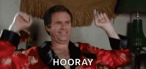 Man in Tuxedo Saying Hooray