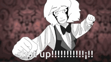 Man In Tuxedo Saying Shut Up GIF