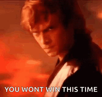 Man in Tuxedo Saying You Wont Win