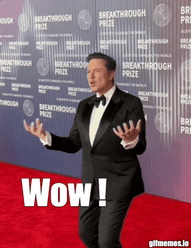 Man in Tuxedo Says Breakthrough Prize and Wow