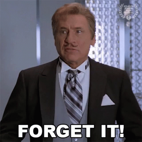 Man in Tuxedo Says Forget It