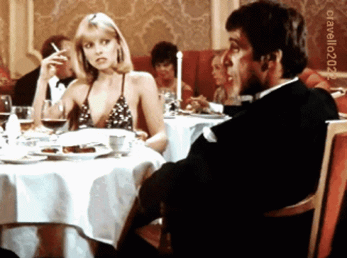 Man in Tuxedo Sitting at Table