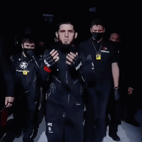 Man In UFC Jacket Giving Thumbs Up GIF