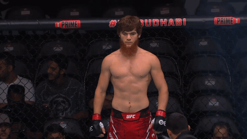 Man in UFC Uniform Fence Says Prime