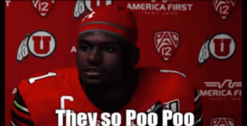 Man in Utah Football Jersey Number 11