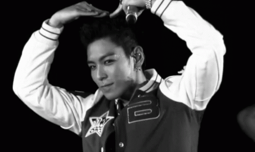 Man in Varsity Jacket With Letter B