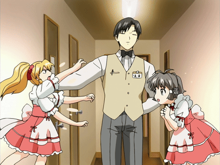 Man In Vest With Name Tag GIF