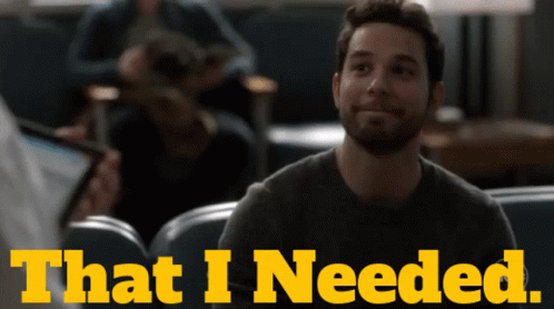 Man in Waiting Room Saying That I Needed