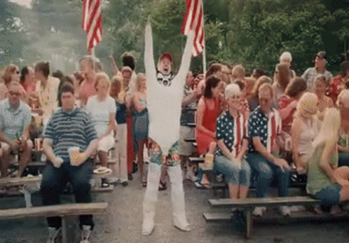 Man in White Costume Standing