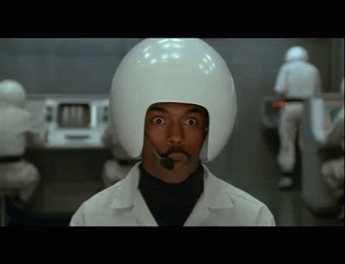 Man In White Helmet With Microphone GIF
