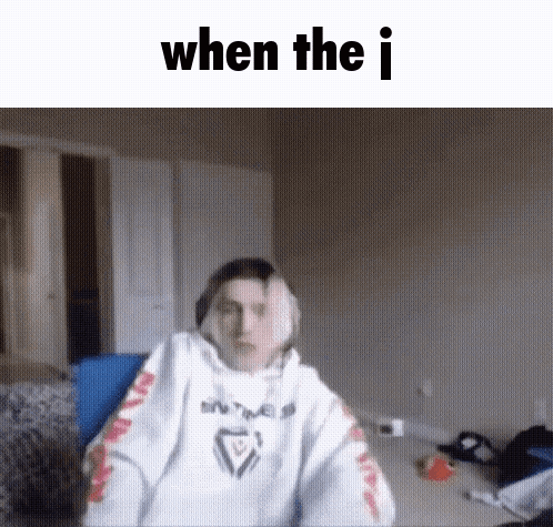 Man in White Hoodie Sitting When the I