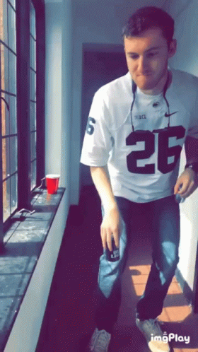 Man In White Jersey Number 25 GIF