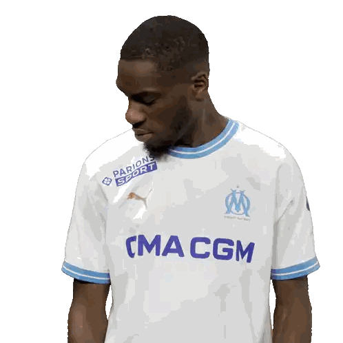 Man in White Macgm Shirt
