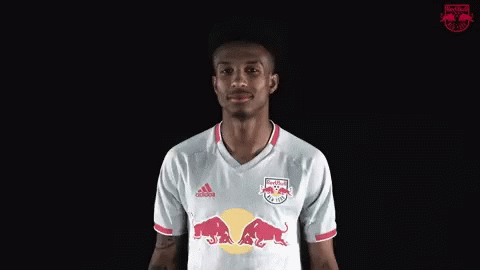 Man In White Red Bull Jersey GIF