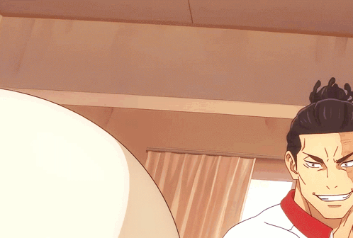 Man in White Shirt and Red Collar Smiling