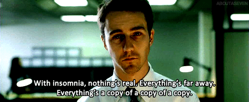 Man In White Shirt And Tie Talking About Insomnia GIF