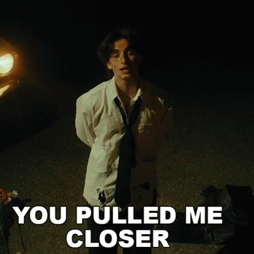 Man in White Shirt and Tie You Pulled Me Closer
