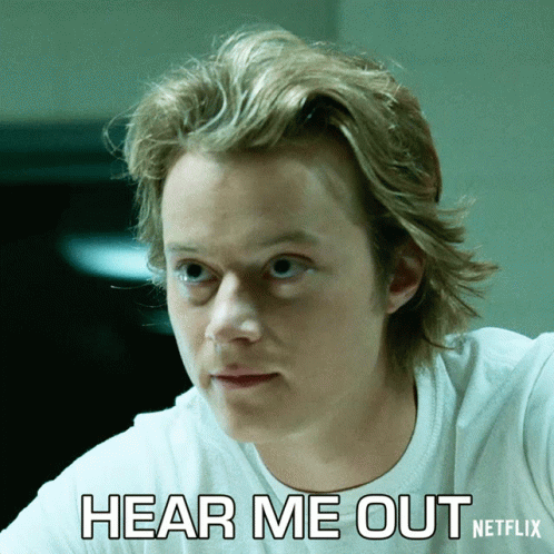 Man in White Shirt Hear Me Out Netflix