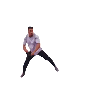 Man in White Shirt Holding Sword