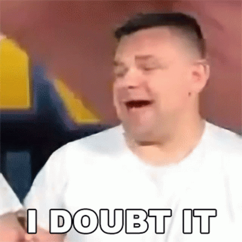 Man in White Shirt Making Funny Face