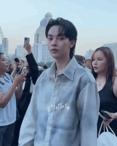Man in White Shirt Saying Pijal Jay