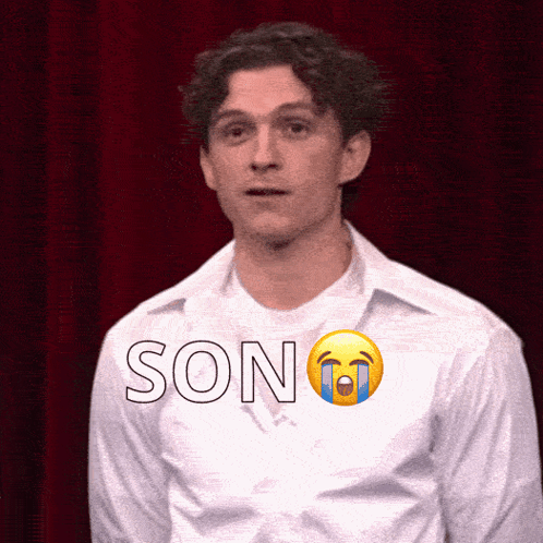 Man in White Shirt Saying Son
