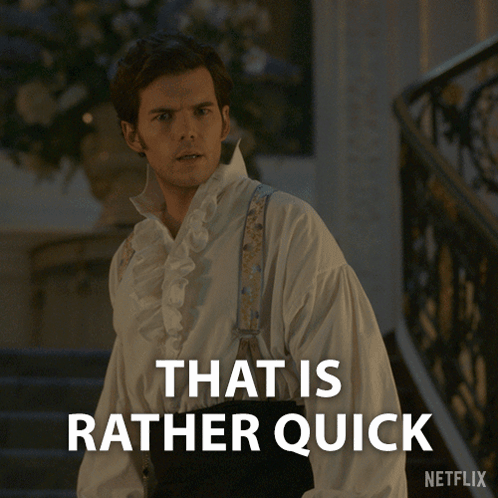 Man in White Shirt Says Quick on Netflix Ad