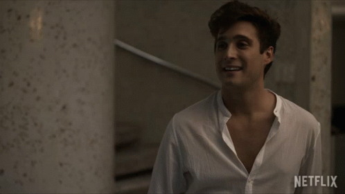 Man in White Shirt Smiling Netflix