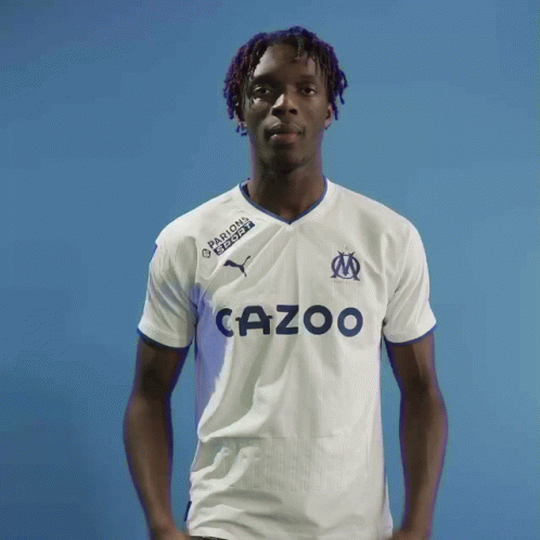 Man in White Shirt With Cazoo