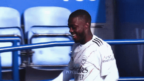 Man In White Shirt With Emirates GIF