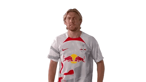 Man in White Shirt with Red Bull Logo