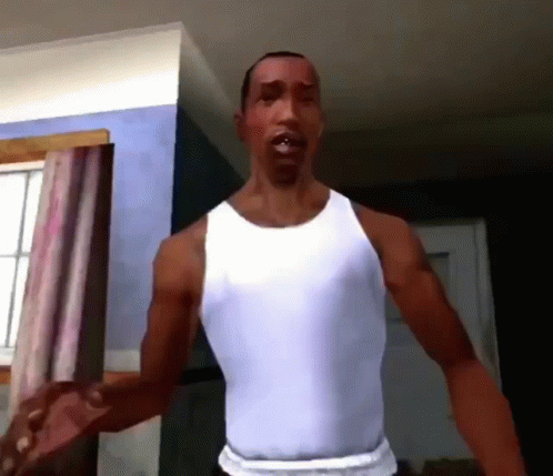 Man In White Tank Top GIF