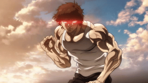 Man in White Tank Top With Red Eyes