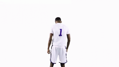Man In White Wildcats Jersey GIF